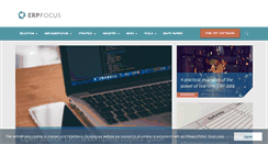 Desktop Screenshot of erpfocus.com